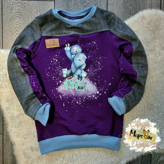 Sweater Gr. 122 "Yeti Fun"